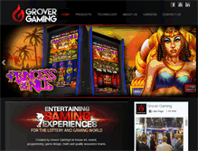 Tablet Screenshot of grovergaming.com